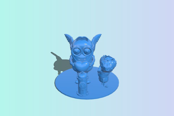 Minion Love | 3d print model