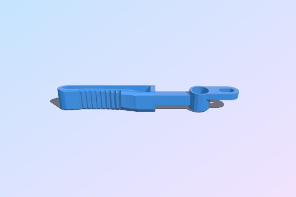 Nerf Modulus Lever | 3d print model