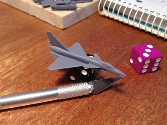 Chengdu J-10 for microarmor | 3d print model