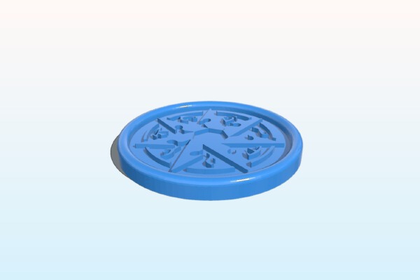 Sihedron Token | 3d print model
