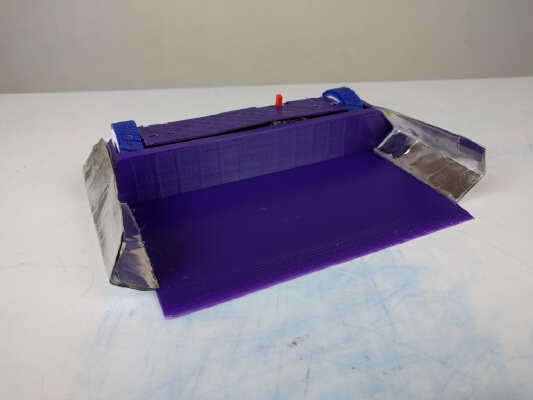 150g dustpan combat robot (Blind Spot) | 3d print model