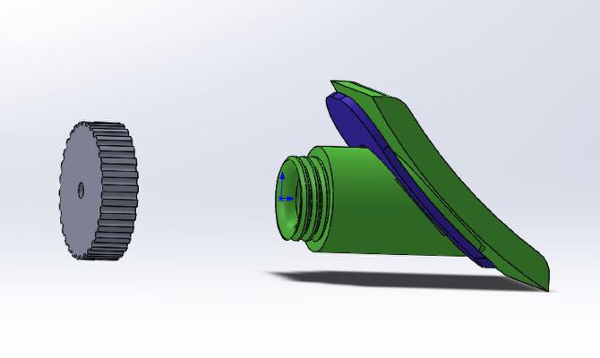 Hermetic box for use and preservation of filaments | 3d print model