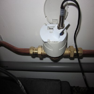 Sensor holder for Unimag Itron watermeter | 3d print model