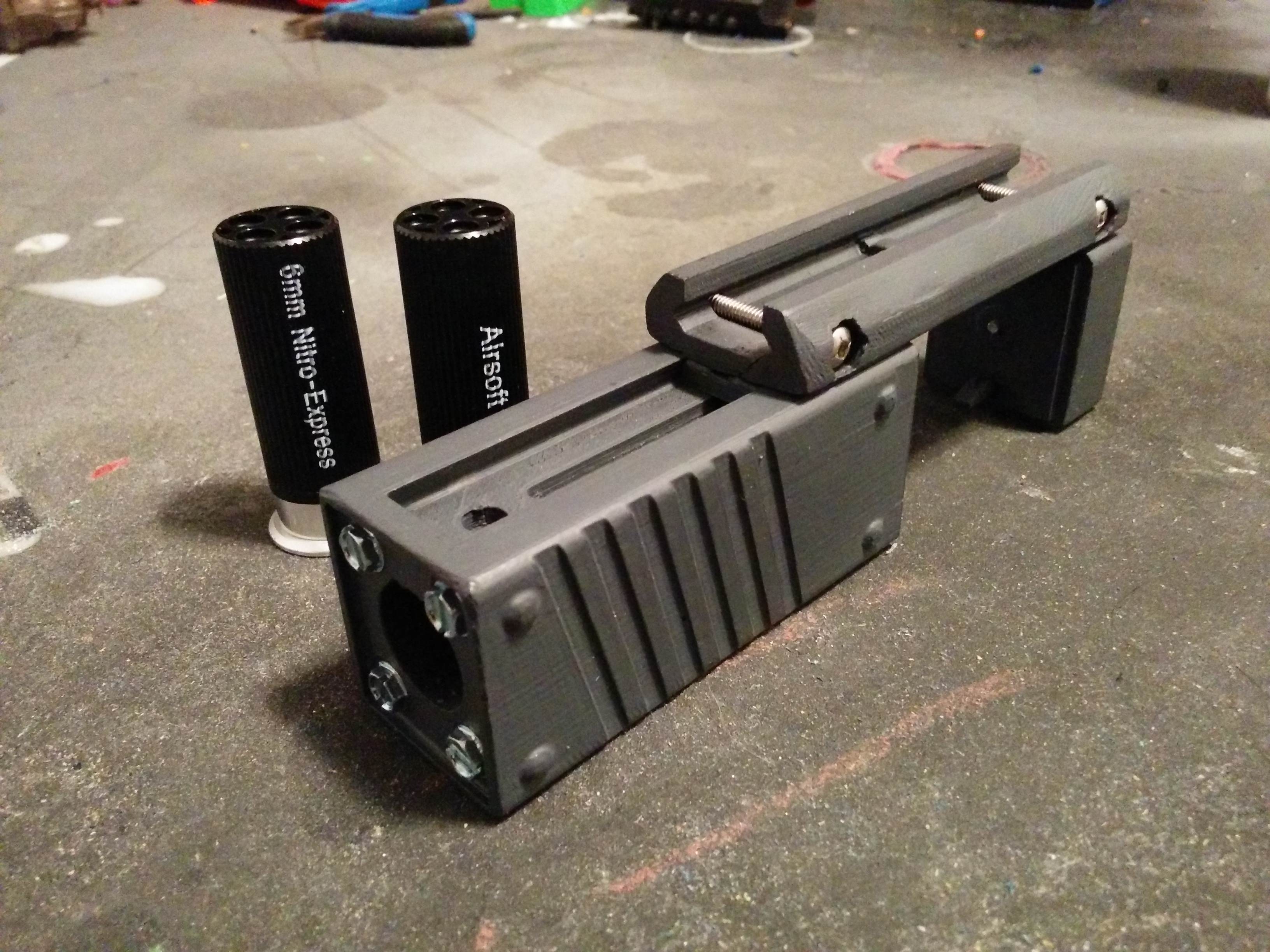 The Lockpick Airsoft Mini Shell Launcher