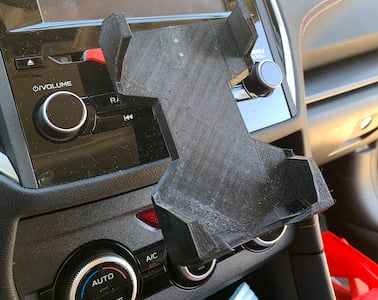 Smartphone Car Mount (CD Attachment) | 3d print model