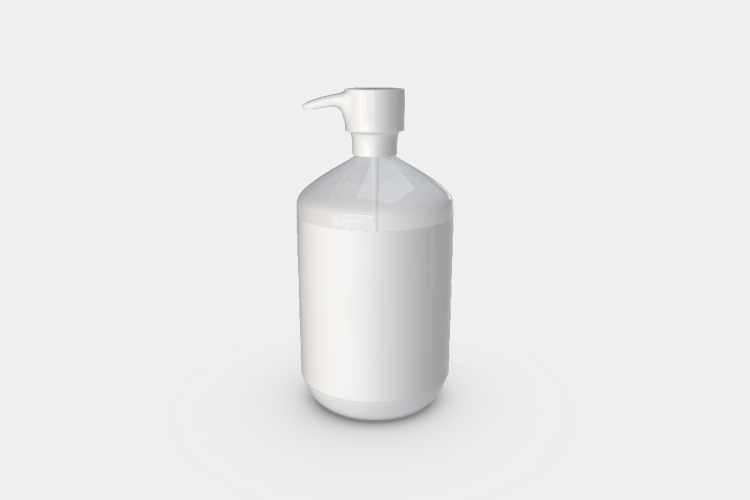 Comestic Bottles Pump Mockup 1