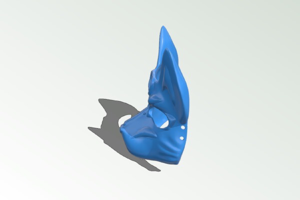 Kitsune – Fox mask | 3d print model