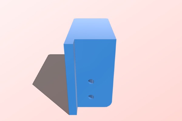 Mini Kossel Spool Holder | 3d print model