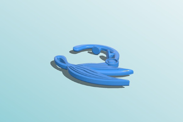 Violet Evergarden Cosplay Pin | 3d print model