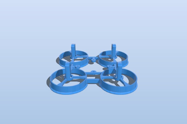 reinforced eachine e010 Frame | 3d print model