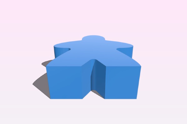 Carcassonne Meeple | 3d print model