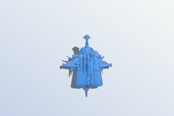 Explorer space ship | 3d print model