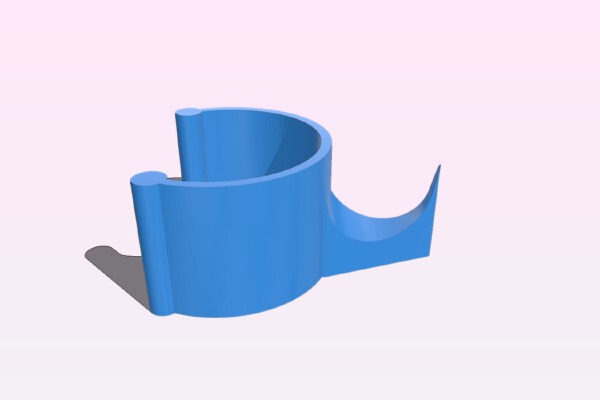 Pipe Hook , parametric | 3d print model