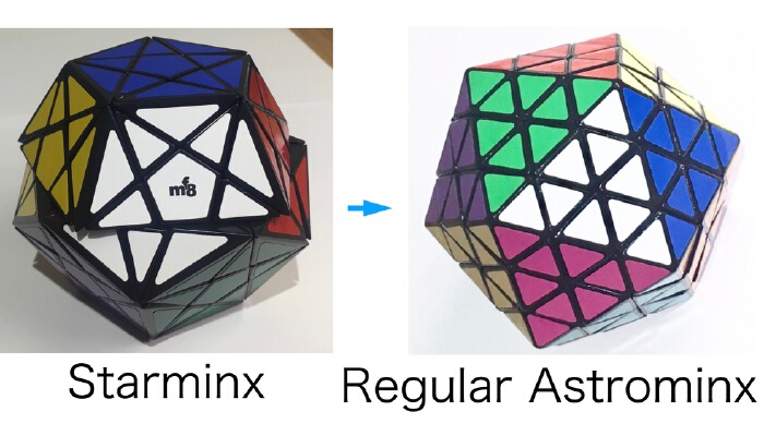 Regular Astrominx modified from Starminx | 3d print model