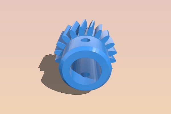 Robox plastic gear extruder | 3d print model