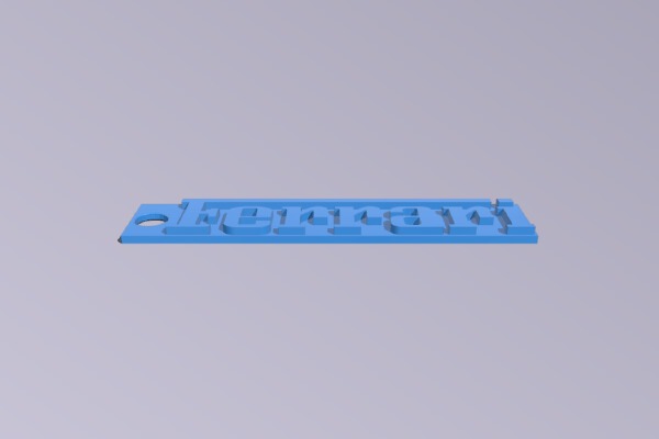 Ferrari Keychain | 3d print model