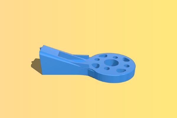 motor arm for open gimbal | 3d print model