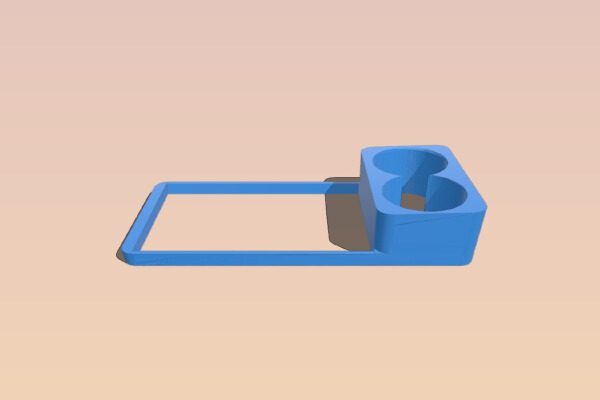 mercedes W126 Cup holder | 3d print model