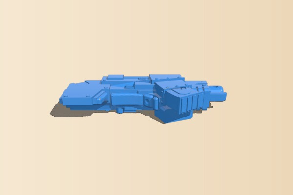 Heavy Bolter | 3d print model