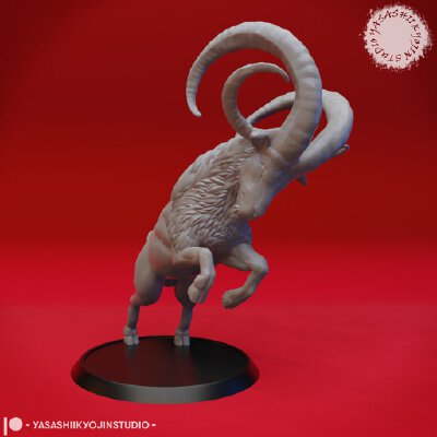 Giant Goat - Tabletop Miniature | 3d print model