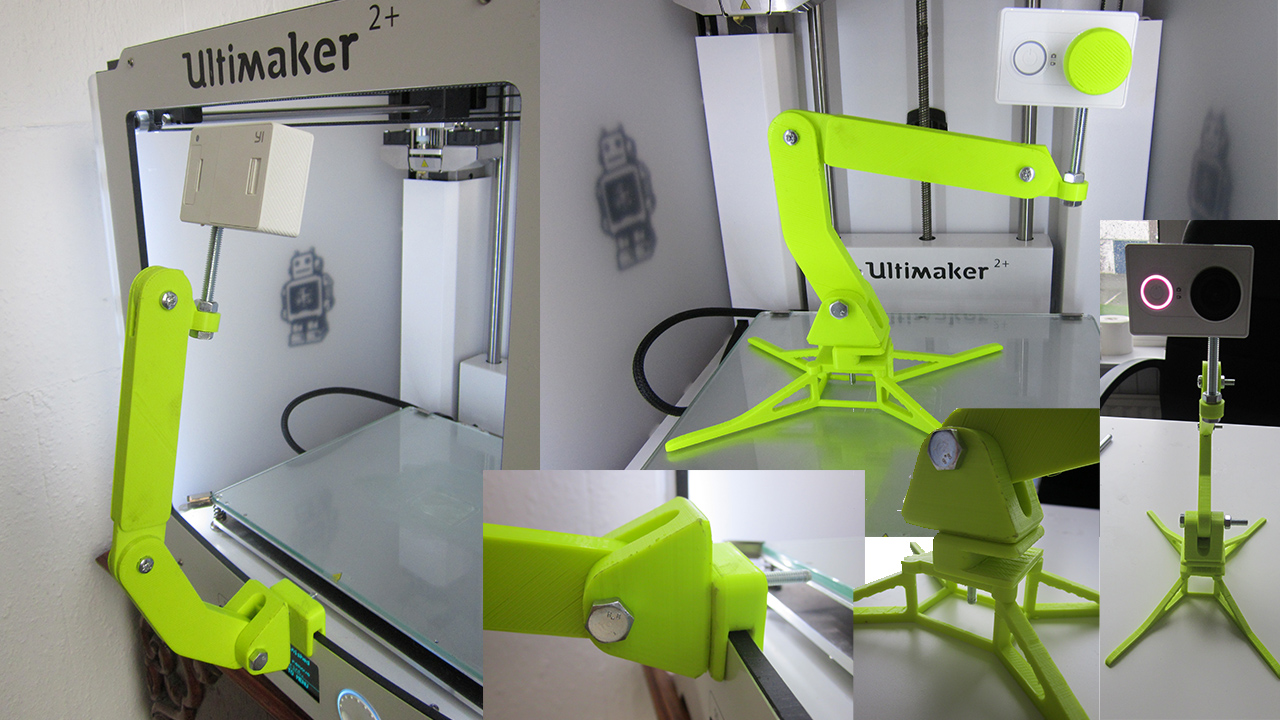 [V3] Universal camera mount standing & printer mount