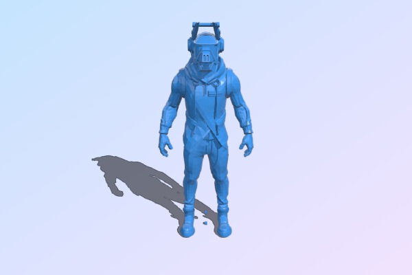 [Fortnite] Fortnite DJ (No Cape) | 3d print model