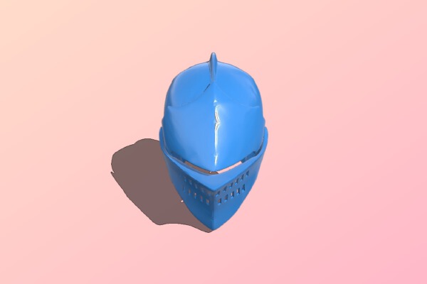 Knight helmet armour | 3d print model