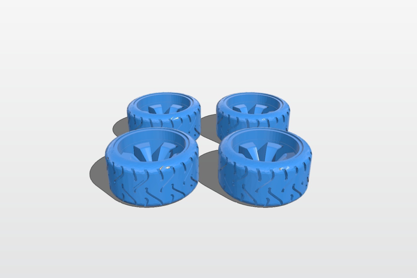 Muscle Car Rims With Tires
