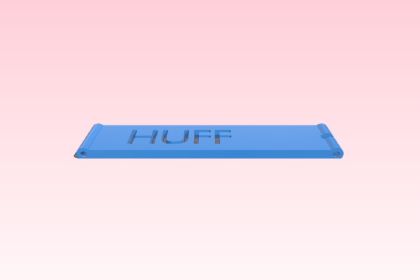Watch Band HUFF Brand | 3d print model