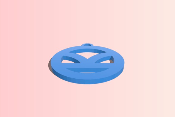 Kingsman pendant | 3d print model