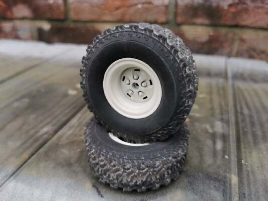 WPL MN Range Rover Stock & Banded Rostyle wheel | 3d print model
