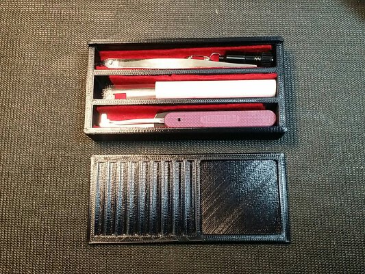 Portable Pinning Tray_Case | 3d print model