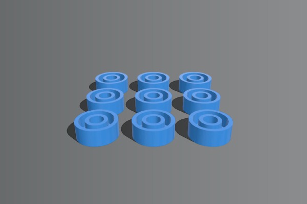 My Customized Customiser: hotbed spring washers | 3d print model