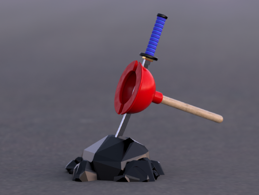 Fortnite Plunja Toy | 3d print model