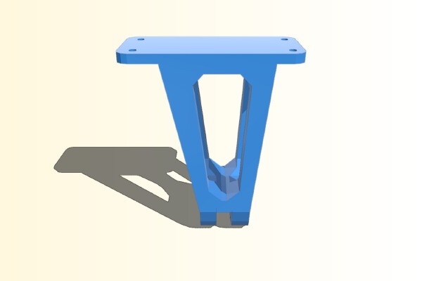 Monitor Wall Mount with Swivel | 3d print model