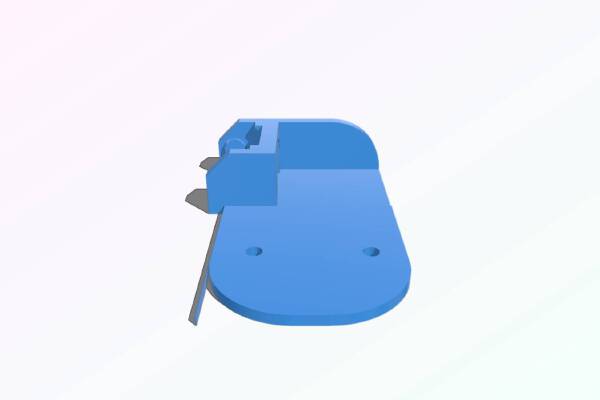 A6 Top Chain Mount | 3d print model