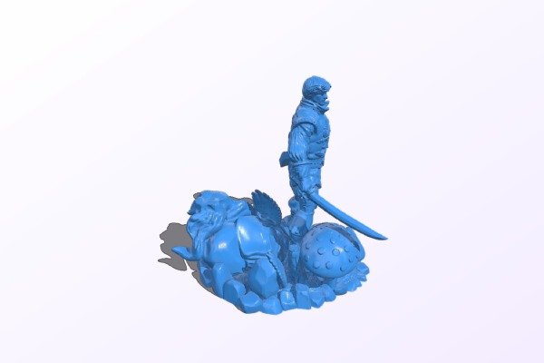 The prince is in the forest | 3d print model
