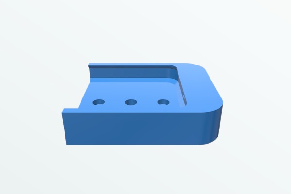 iPhone 5 Dock (with Spigen Ultra Hybrid case) | 3d print model