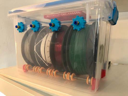 The Ultimate Spool Holder Dry Box | 3d print model