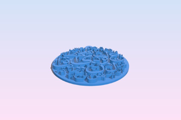 Arabic Design 2 | 3d print model