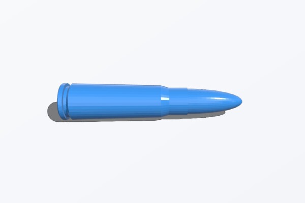 7.62 mm | 3d print model