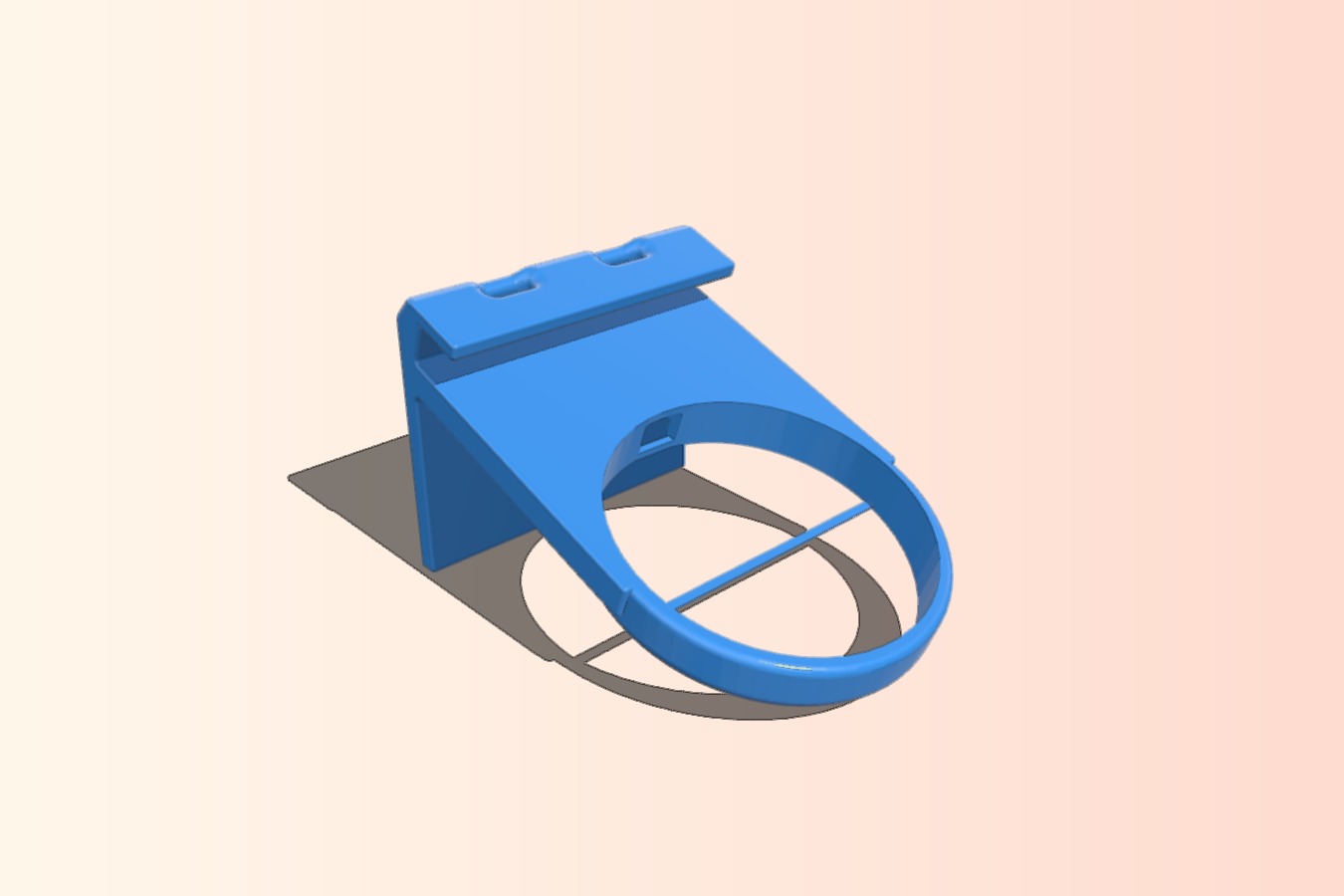 desk stand wireless Samrtphone induction (note 1,2,3 etc ...) modifiable solidworks