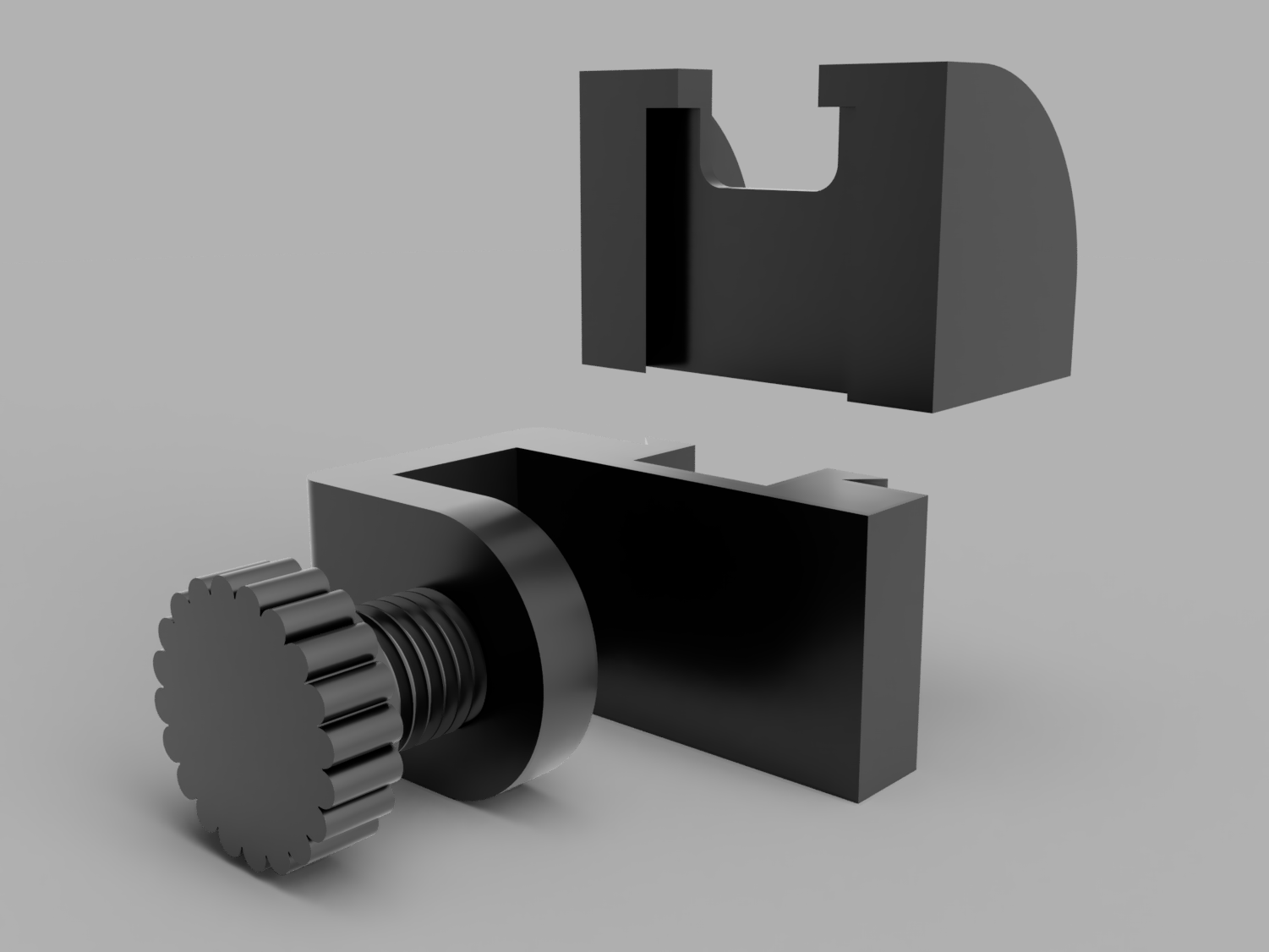 Universal mounting clamp for handheld radio