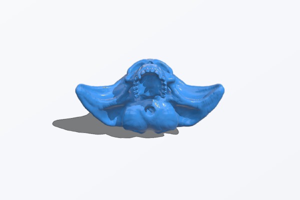 Alien Skull | 3d print model