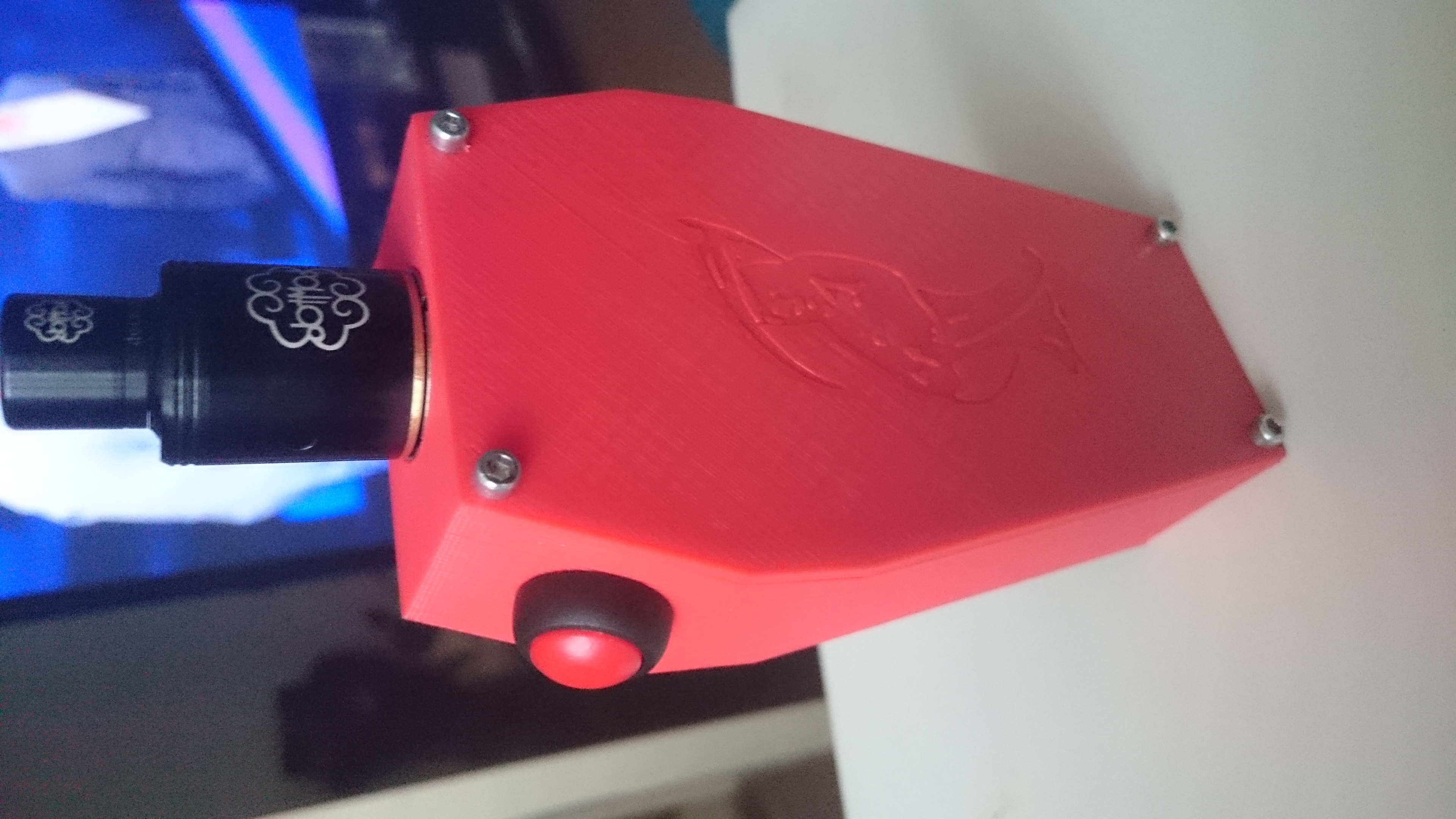 Coffin vape box-mod