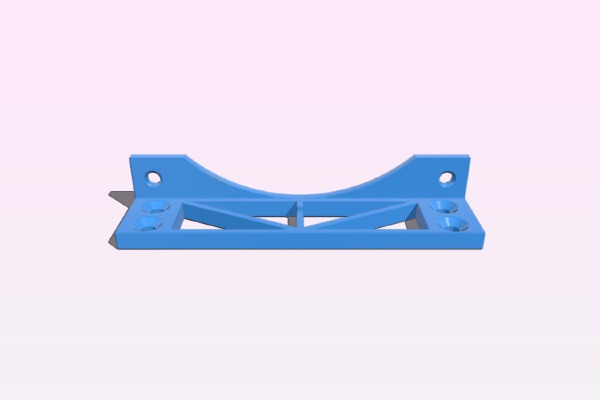 fan mount 120mm | 3d print model