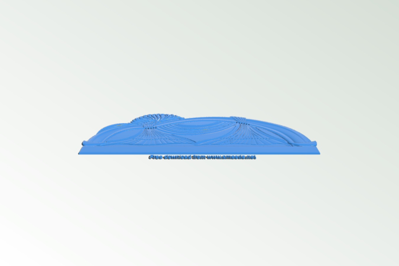 Bed frame pattern