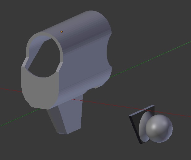 Sony HDR-AS100v_AS200v Helmet mount for "SENA PRISM Helmet Mounting Kit"