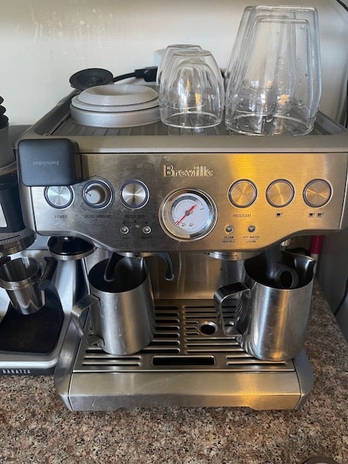 Breville Barista Express Grinder Cover