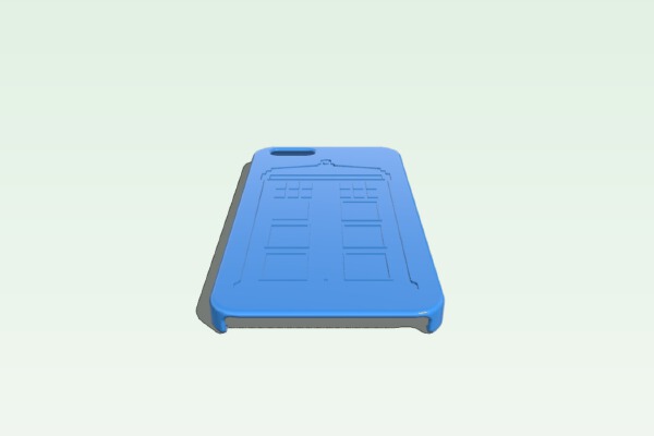 Wicked Awesome Tardis Case for iPhone 6 Plus | 3d print model